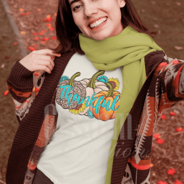 Thankful Fall Pumpkins Tshirt